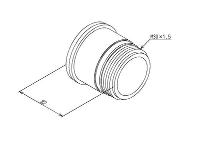 TOTO　連結管（心間110mm）　【品番：TH348-110】