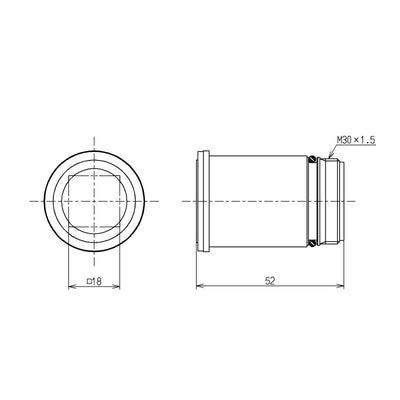 TOTO　連結管（心間130mm）　【品番：TH348-130】