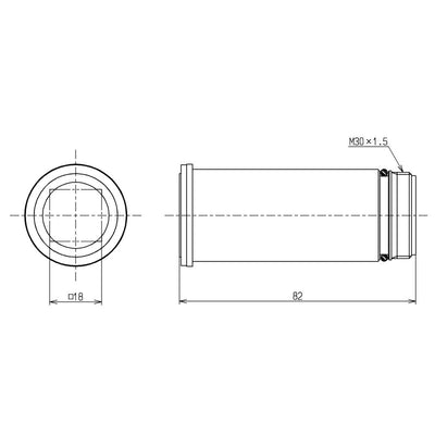 TOTO　連結管（心間160mm）　【品番：TH348-160】