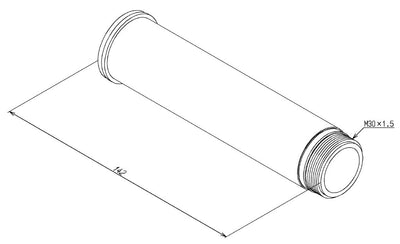 TOTO　連結管（心間220mm）　【品番：TH348-220】