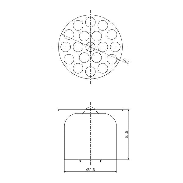 TOTO　ワン付き目皿部（ストール小便器用）　【品番：TH455N】