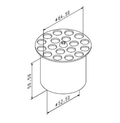 TOTO　ワン付き目皿部（ストール小便器用）　【品番：TH455N】