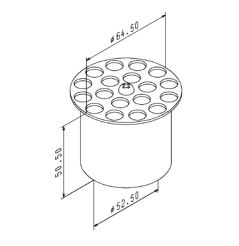 TOTO　ワン付き目皿部（ストール小便器用）　【品番：TH455N】