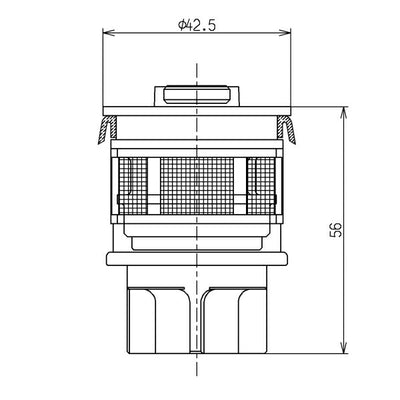 TOTO　ピストンバルブ部（TEF74型・TEF84型他用、水道水・再生水共用）　【品番：TH479P1R】●