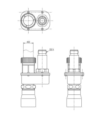 TOTO　排水ソケット（先止め式電温用、共用）　【品番：TH500D1】