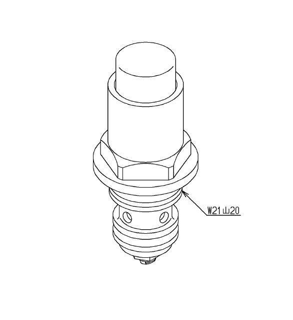 TOTO　バルブ部（TU141型用）　【品番：TH540】