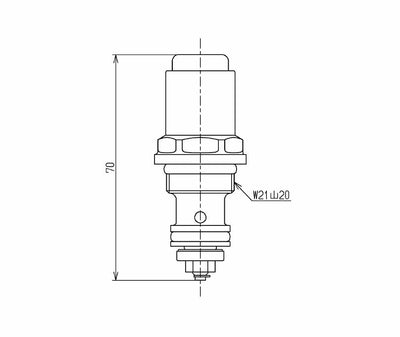 TOTO　バルブ部（TU141型用）　【品番：TH540】
