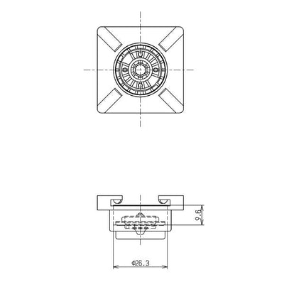 TOTO　ダイヤフラム部（TEL30AR型用）　【品番：TH654-1】