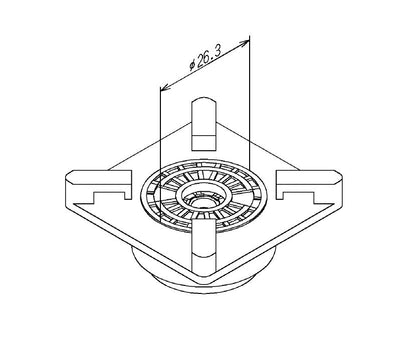 TOTO　ダイヤフラム部（TEL30AR型用）　【品番：TH654-1】