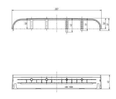 TOTO　カバー部（TKG33U1型用、2個入り）　【品番：TH734】