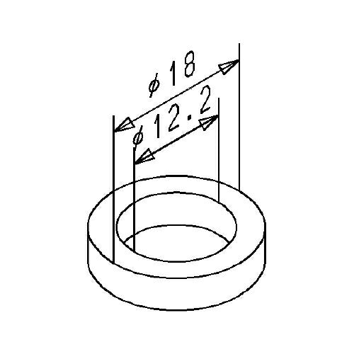 TOTO　パッキン（10個入り）　【品番：TH91054Z10】