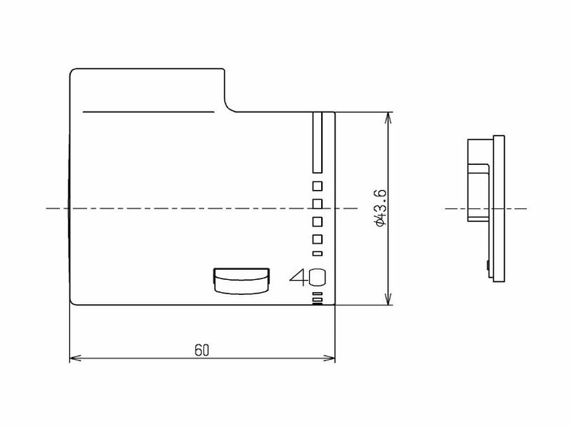 TOTO　温度調節ハンドル部（TMHG44型用）　【品番：THA30】