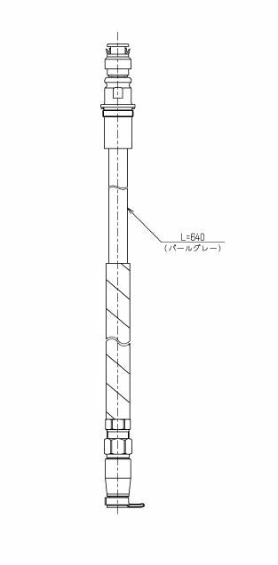 TOTO　シャワーホース（TL488V型用）　【品番：THC43R】