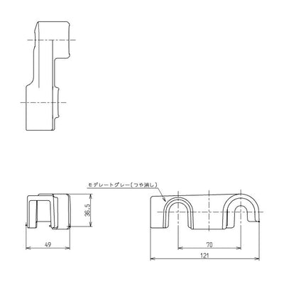 TOTO　断熱脚カバー　【品番：THD30R】