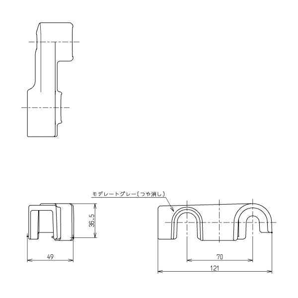 TOTO　断熱脚カバー　【品番：THD30R】