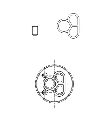 TOTO　パッキンガイドユニット（TN300−9型用、食洗機用）　【品番：THD54】