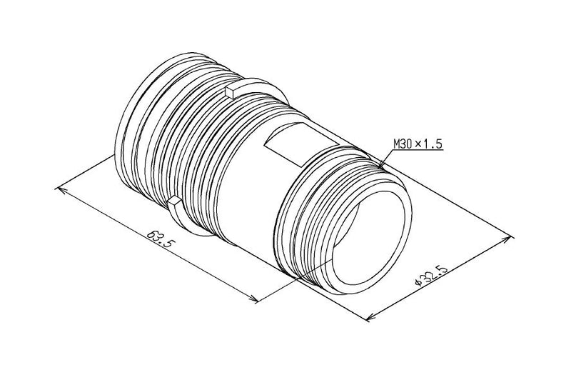 TOTO　連結管（手動：心間120±10mm、自動：心間130±10mm）　【品番：THD59P120】