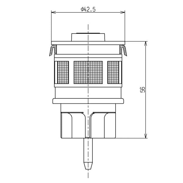 TOTO　ピストンバルブ部（TEF70型・TEF80型他用、水道水・再生水共用）　【品番：THJ10R】