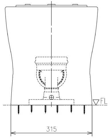 TOTO　ピュアレストQR（組み合わせ便器）　床置壁排水大便器＋密結タンク（手洗無）　ホワイト　【品番：CS232BP#NW1+SH232BA#NW1】