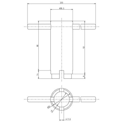 TOTO　締付工具（浴槽用排水金具用）　【品番：TZ35R】