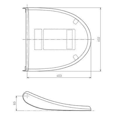 TOTO　便ふた組品　【品番：TCM818-8RR#SC1】●