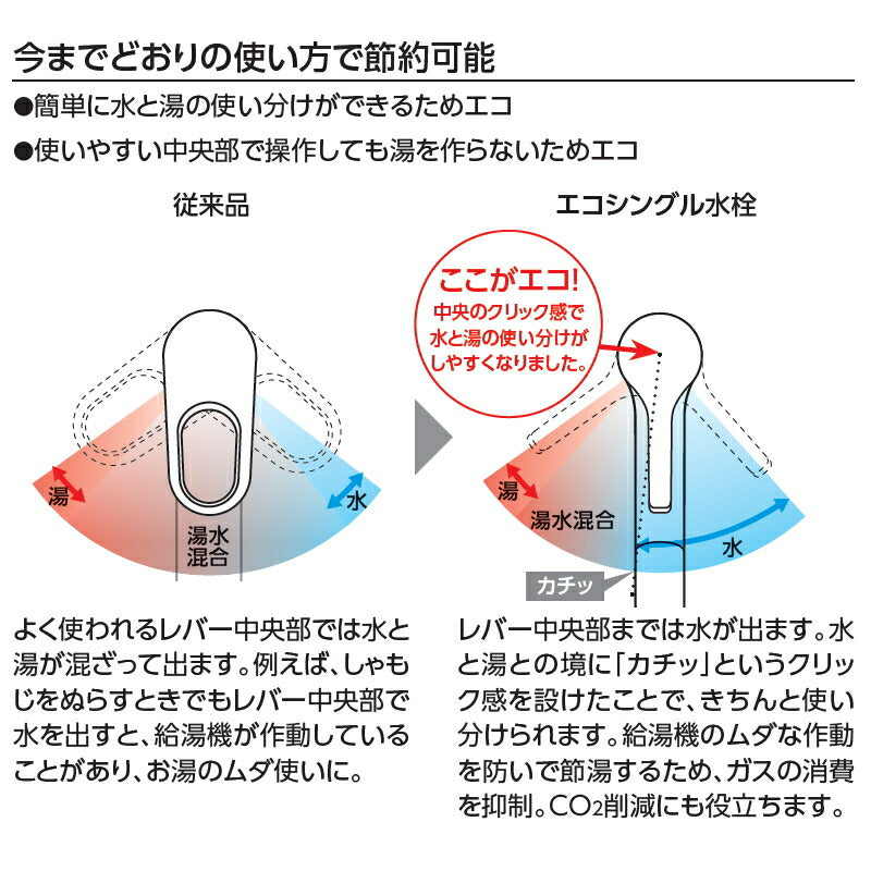 【在庫処分】【あす楽対応】TOTO　壁付シングル混合水栓（エコシングル、共用）　一般地・寒冷地共用　【品番：TKS05315J】●