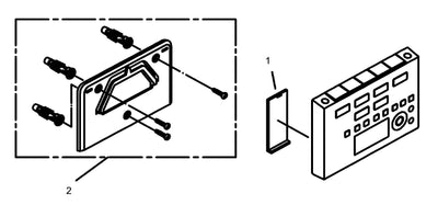 TOTO　リモコン組品　【品番：TCM8160】●