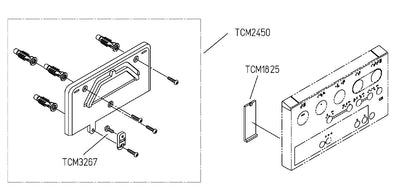 TOTO　ハンガ組品　【品番：TCM2450】