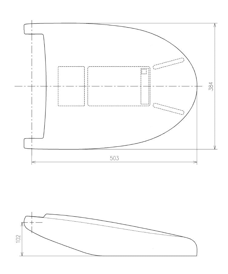 TOTO　便ふた組品　ホワイト　【品番：TCM5820R 