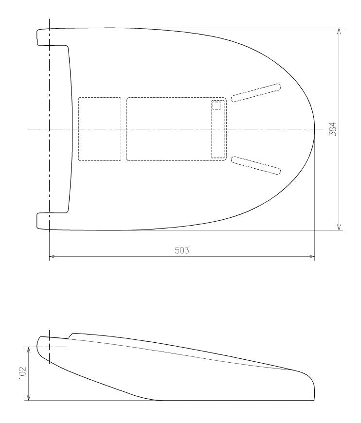 TOTO　便ふた組品　ホワイト　【品番：TCM5821R 