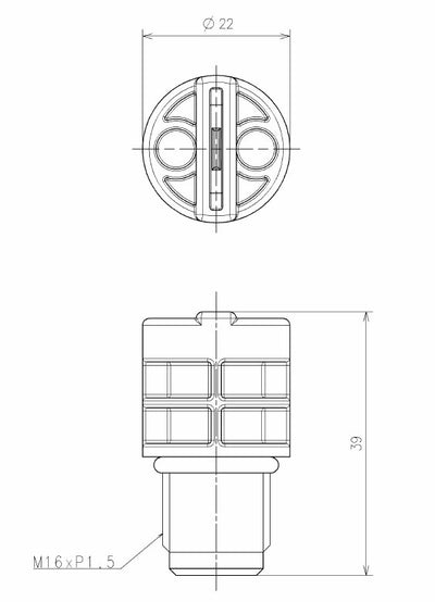 【メール便対応】TOTO　ドレンプラグ組品 　【品番：TCM2484】