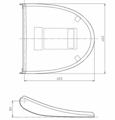 TOTO　便ふた組品　ペールホワイト 　【品番：TCM818-11S #N11】●