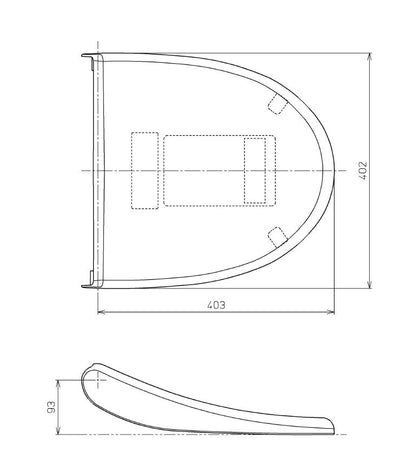 TOTO　便ふた組品　ペールホワイト　【品番：TCM818-10S #N11】