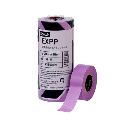 スリーエム ジャパン　スコッチ しっかりついて切れずにはがせる建築塗装用マスキングテープ　【品番：EXPP 20X18】