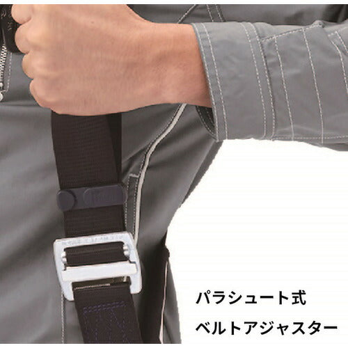 スリーエム ジャパン　3M DBI-サラ エグゾフィット ライト フルハーネス パラシュート式ベルトアジャスターモデル Mサイズ　【品番：1114079N】●