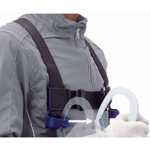 スリーエム ジャパン　3M DBI-サラ エグゾフィット ライト フルハーネス パラシュート式ベルトアジャスターモデル Lサイズ　【品番：1114100N】