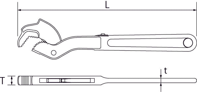 トップ工業　スピードレンチ　【品番：SW-300】