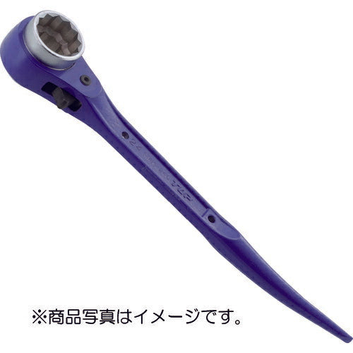 トップ工業　コンパクトラチェットレンチ（住宅施工用）　【品番：RM-19×24C】