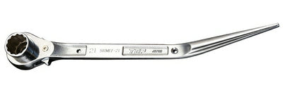トップ工業　鳶仕様ステンレスラチェットレンチ　【品番：SRM-17×21BT】