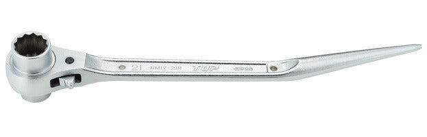 トップ工業　鳶仕様ラチェットレンチ　【品番：RM-17×21N-BT】
