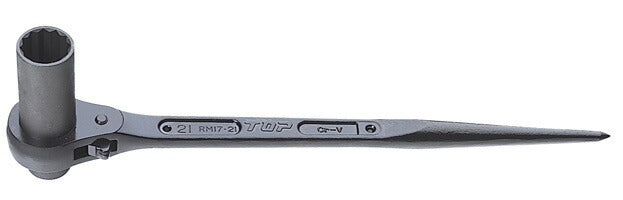 トップ工業　超ロングラチェットレンチ　【品番：RM-17×21SL】