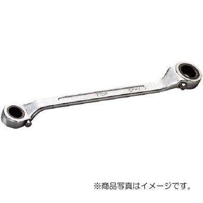 トップ工業　ラチェットメガネレンチ　【品番：RW-11×13】