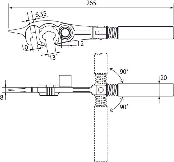 トップ工業　仮枠ハンドル　【品番：KH-250】