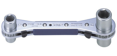 トップ工業　アルラッチ（アルミ製ラクラッチ）（ロング4サイズ板ラチェットレンチ）　【品番：PRW-3LA】