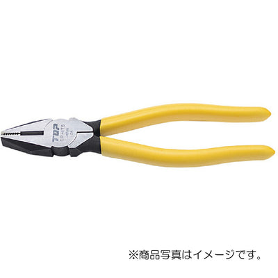トップ工業　ペンチ（ビニールグリップ付）　【品番：CP-200G】
