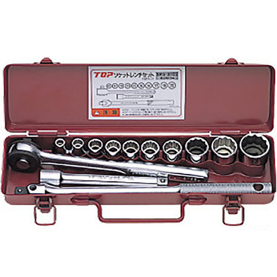 トップ工業　ソケットレンチセット（差込角9.5mm）　【品番：SWS-310S】