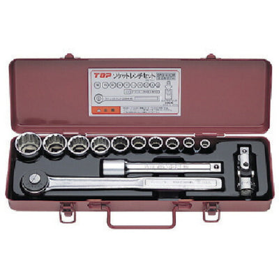 トップ工業　ソケットレンチセット（差込角12.7mm）　【品番：SWS-410M】