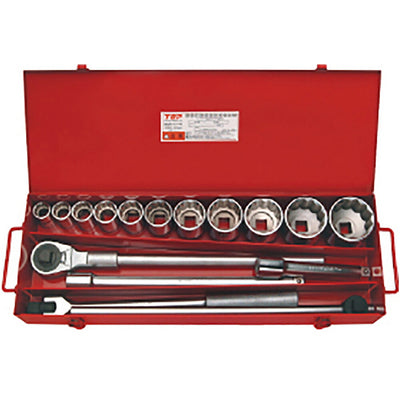 トップ工業　ソケットレンチセット（差込角19.0mm）　【品番：SWS-611M】