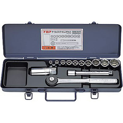 トップ工業　サーフェイスソケットレンチセット（差込角9.5mm）　【品番：SSS-310】