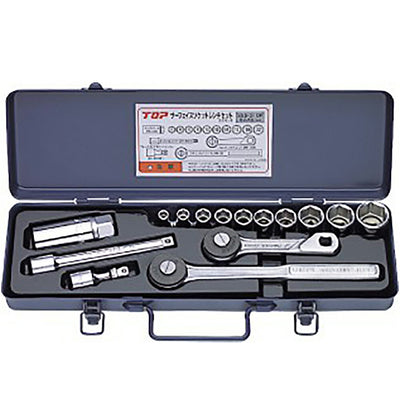 トップ工業　サーフェイスソケットレンチセット（差込角9.5mm）　【品番：SSS-310F】